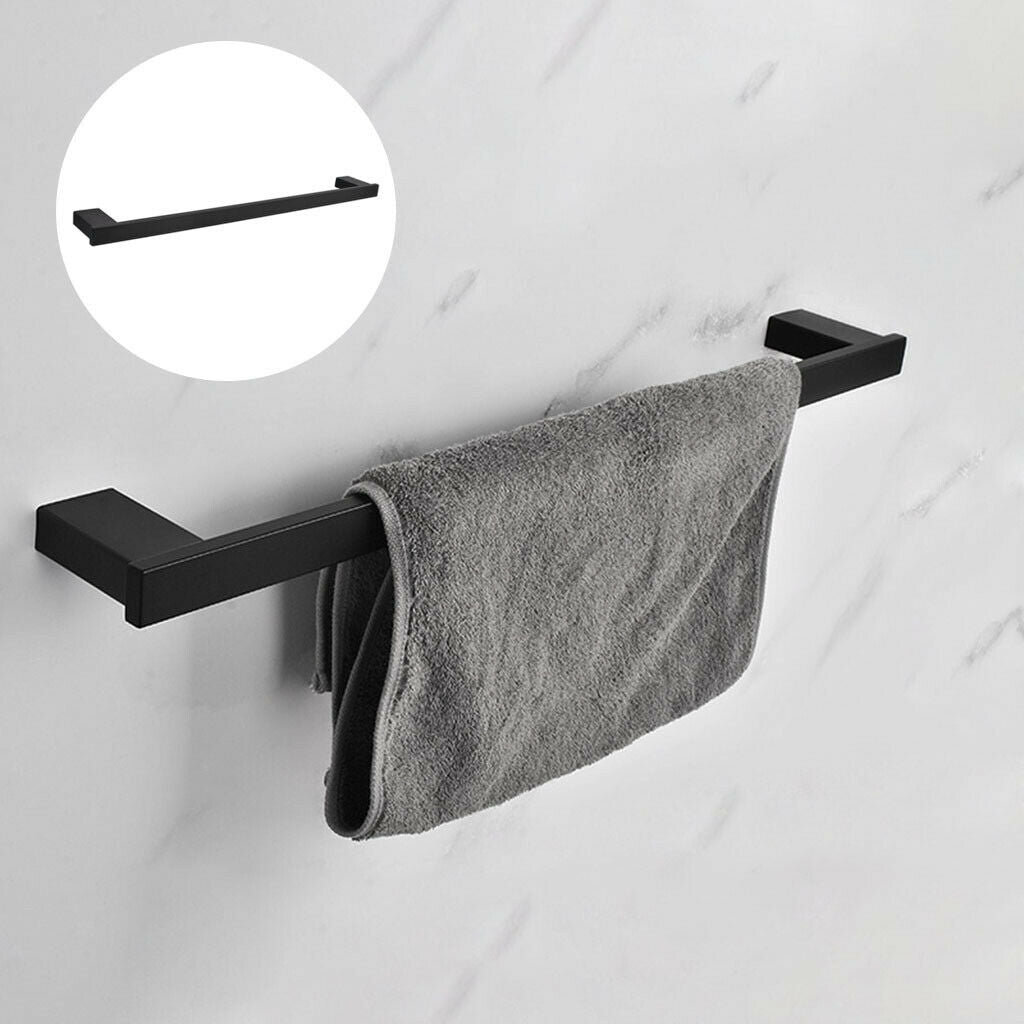 Stainless Steel Bath Towel Rack Holders Towel Rag Modern Universal Storage