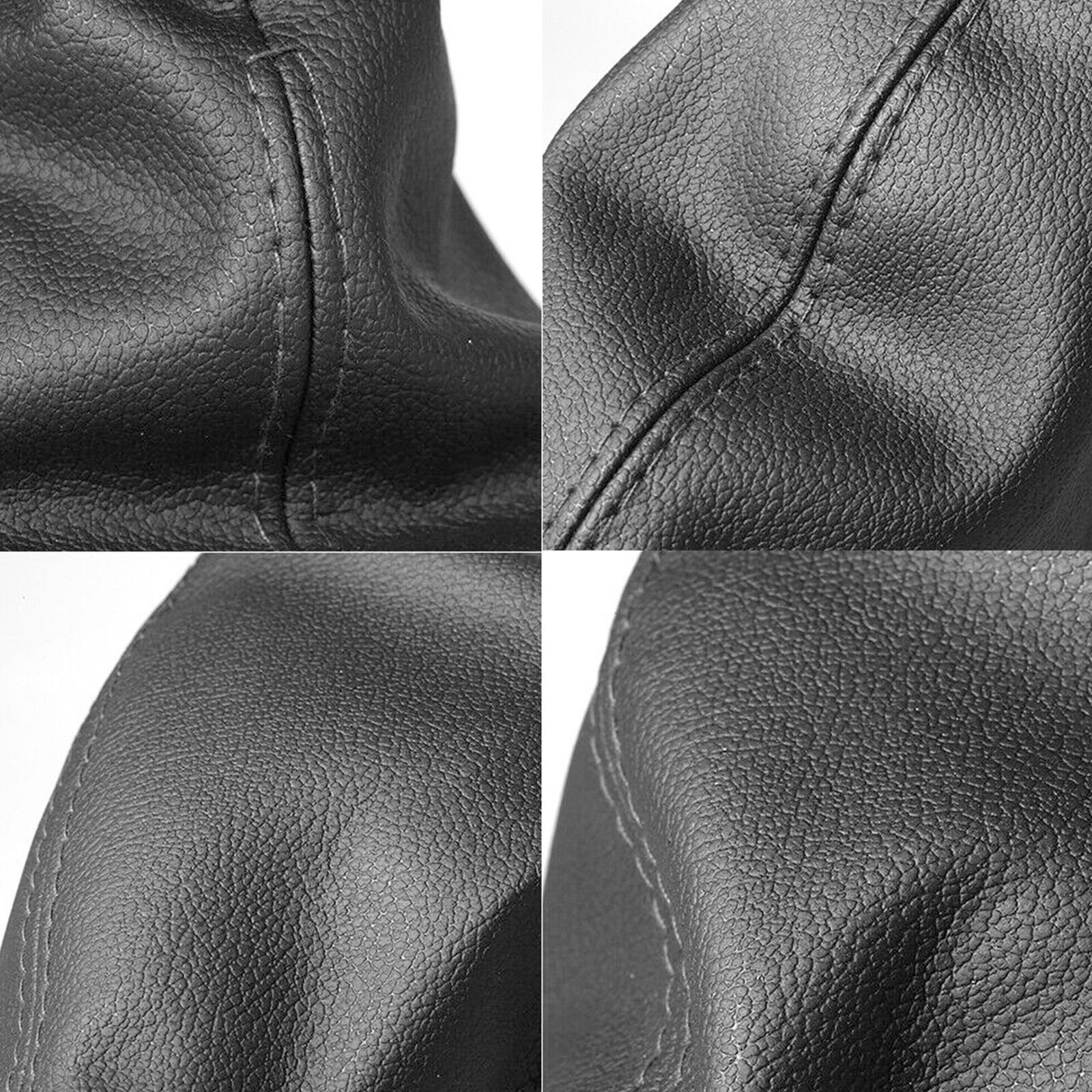6 Speed Gear Shift Knob Leather Cover Case For Mercedes-Benz C Class W203 D5F4