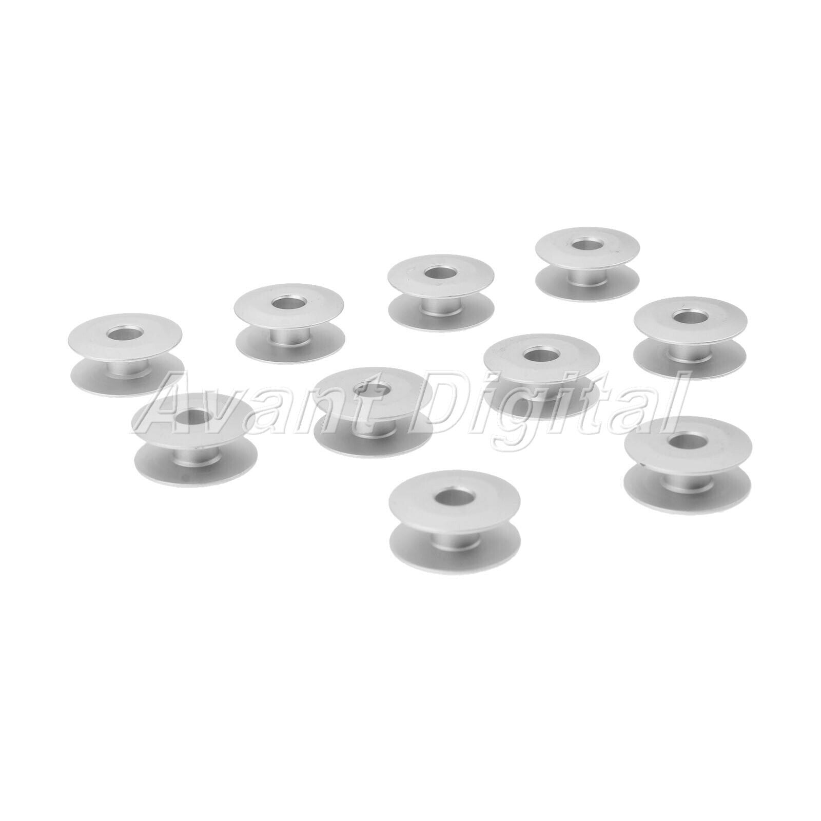 20 Pcs Industrial Single Needle Sewing Machine Bobbin Computer Flat Car Bobbins