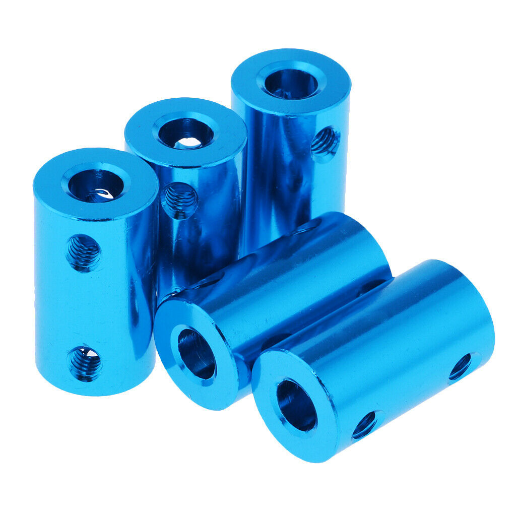 5x RC Car Plane Models Accessory Motor Shaft Coupling Coupler Sleeve Adapter 6mm