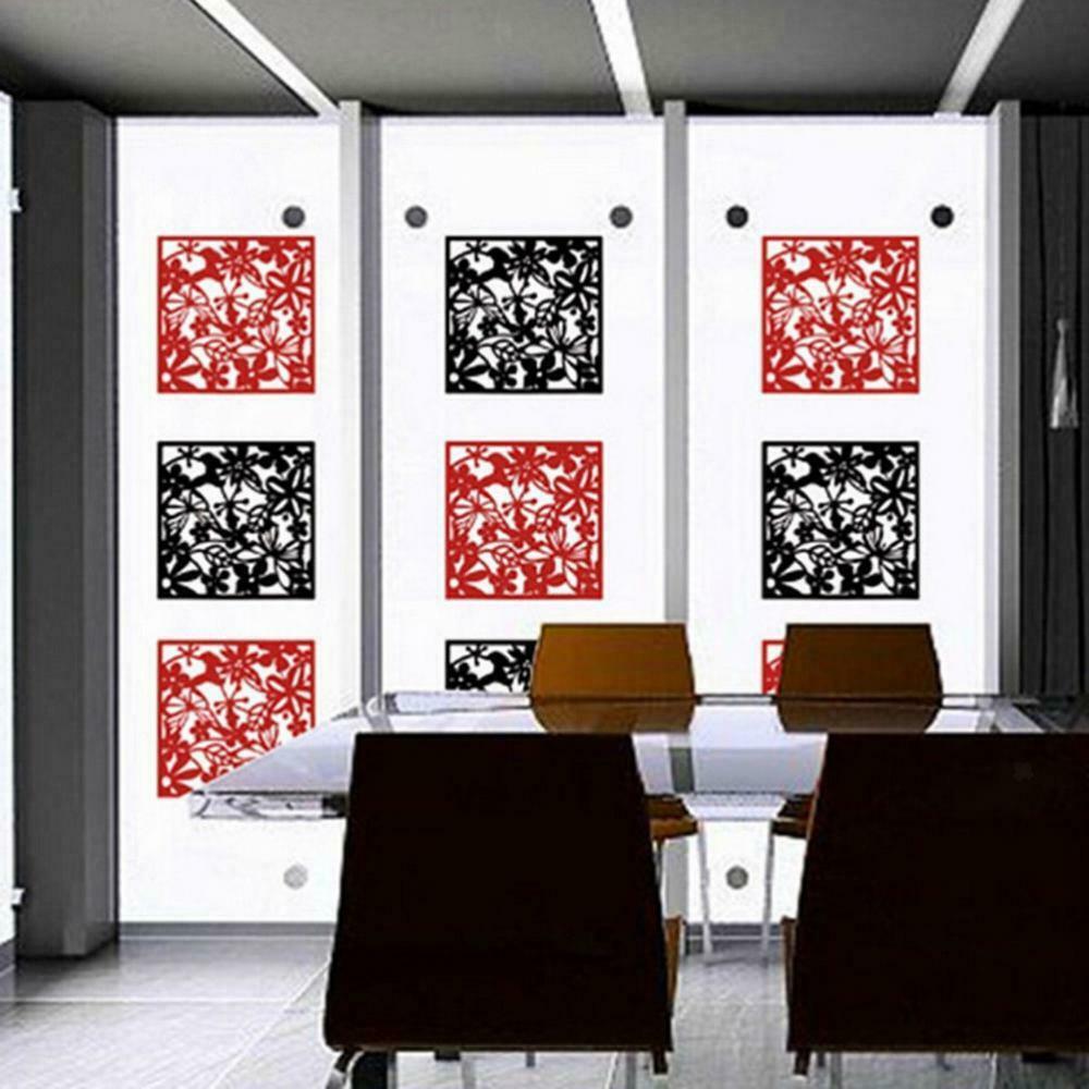 Butterfly Flower 4x Screen Hanging Curtain White Curtain