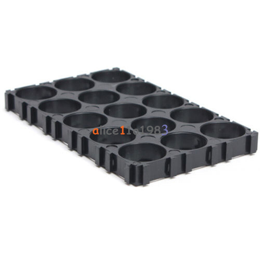 3x5 18650 Cell Batteries Spacer Radiating Shell Plastic Heat Holder Bracket