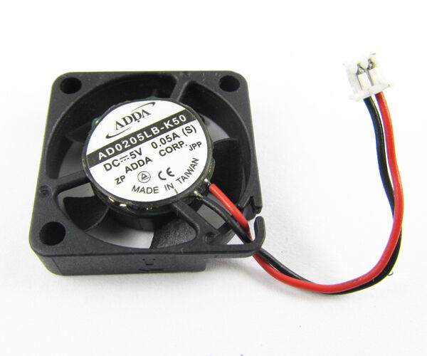 5pcs ADDA Ball Bearing MINI DC fan AD0205LB-K50 5V 0.05A 25 x 25 x 6mm 2506