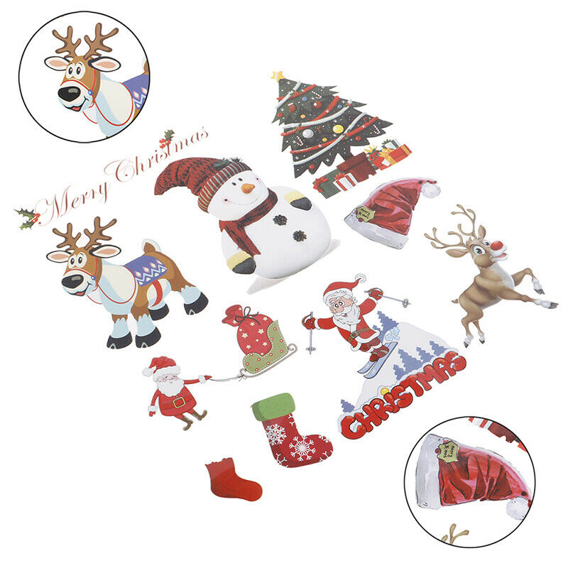 Christmas Stickers Iron On Applique Patches For Clothing Heat Transfer PatchL Pb