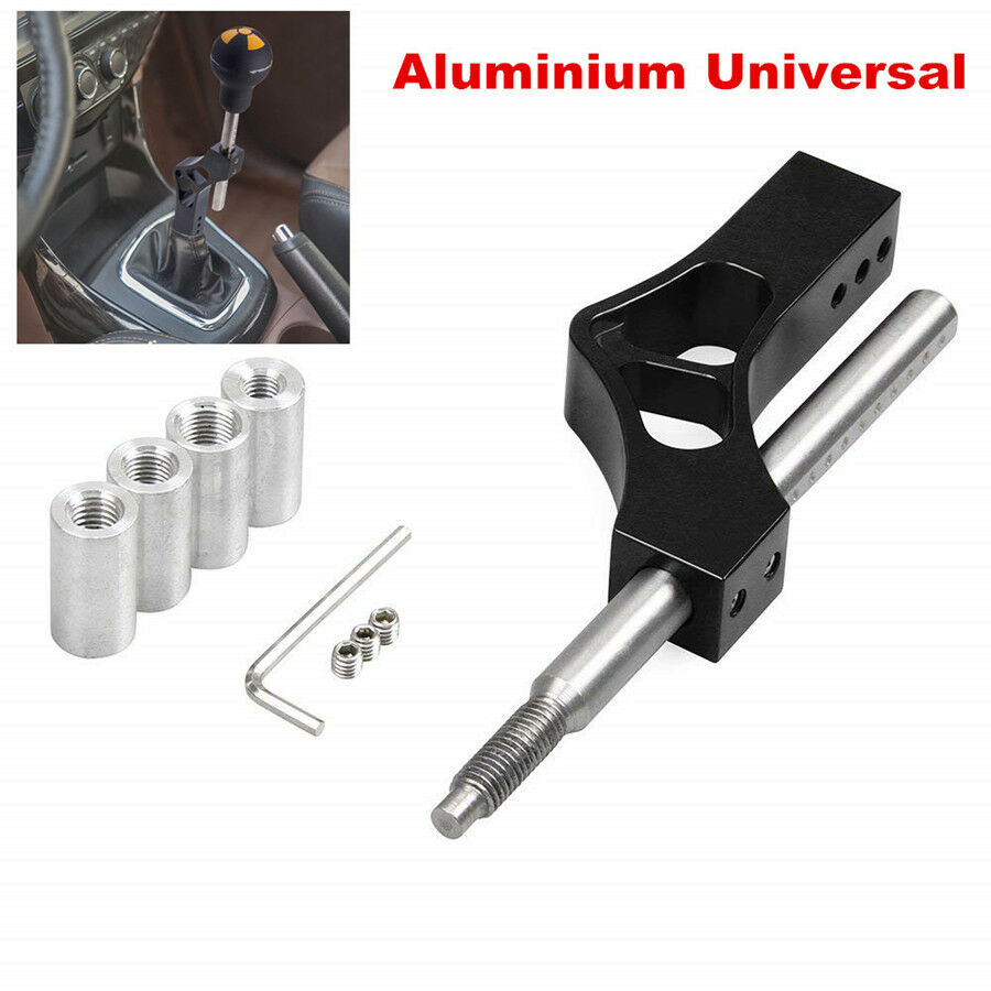 Adjustable Height Lever Extension Stick Car Shift Knob Gear Shifter Extender Kit