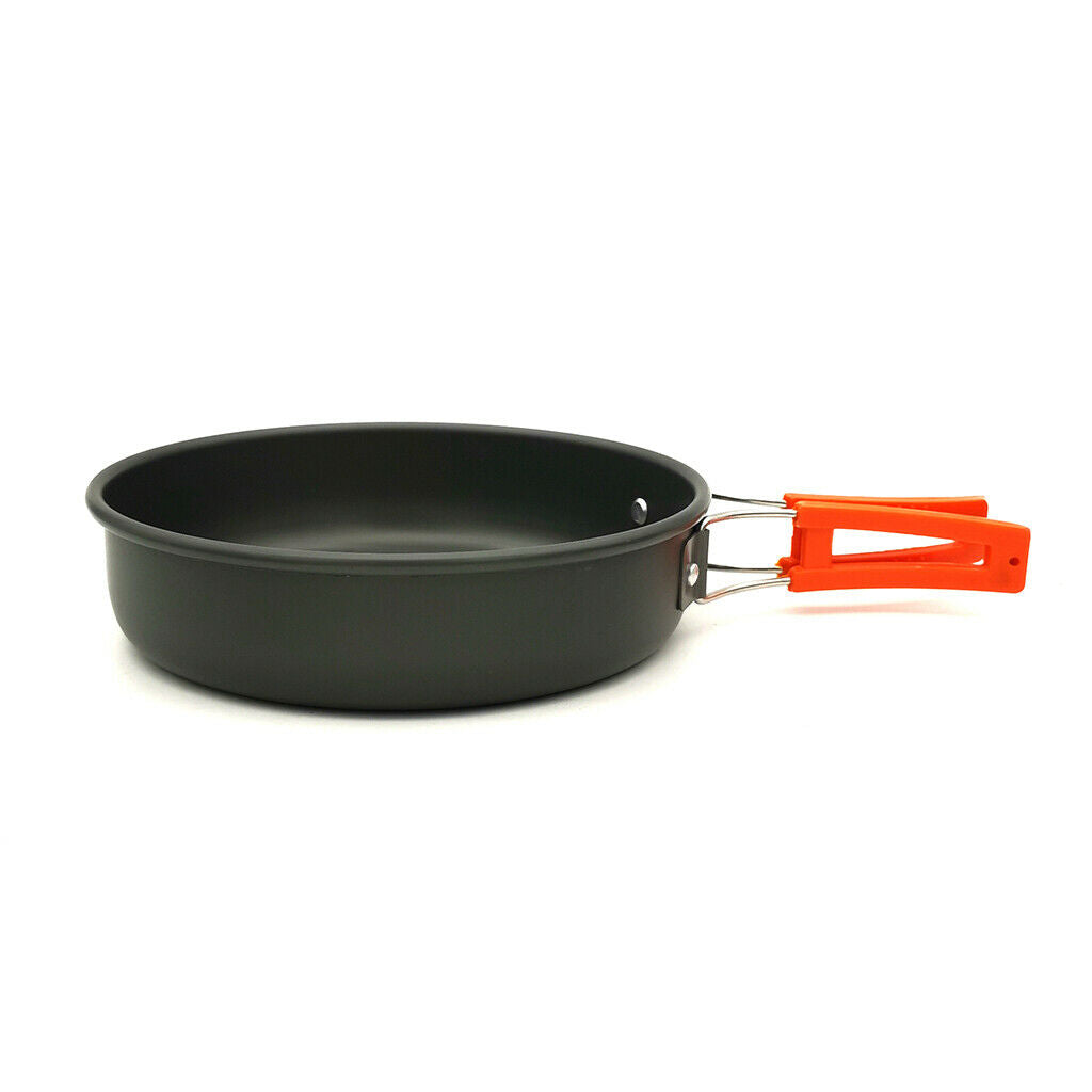 Lightweight Aluminium Cookset  Cookware Set Collapsible Handle