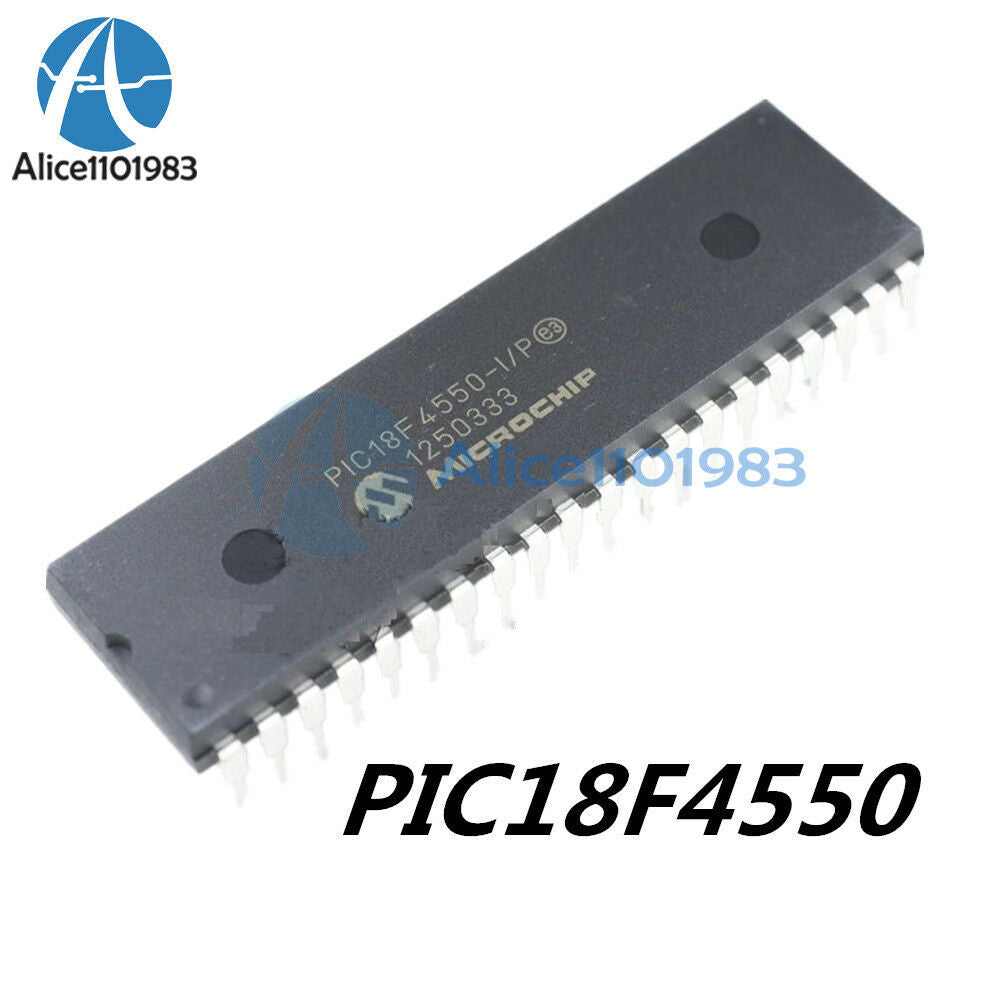 DIP-40 PIC18F4550 PIC18F4550-I/P MCU IC MICROCHIP
