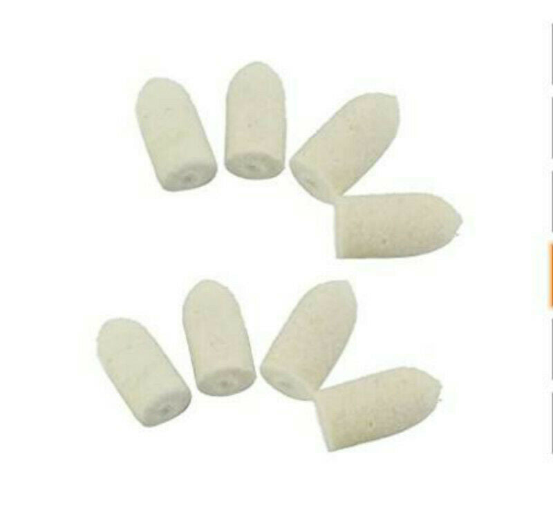 25pcs Soft Cone Felt Polishing Buffing Wheel for Rotary Tool