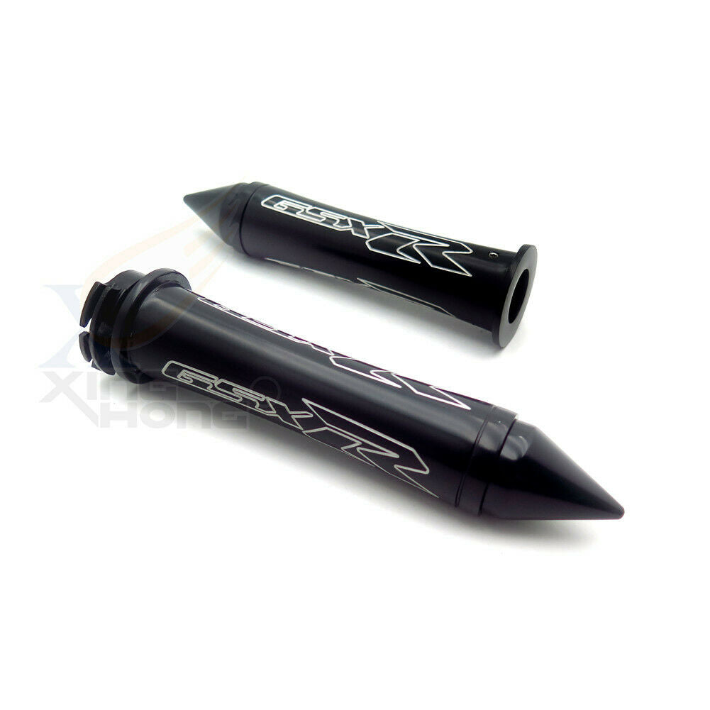 For 03-06 Suzuki GSXR600 GSXR750 GSXR 1000 1300 Black 7/8" Handlebar Grips