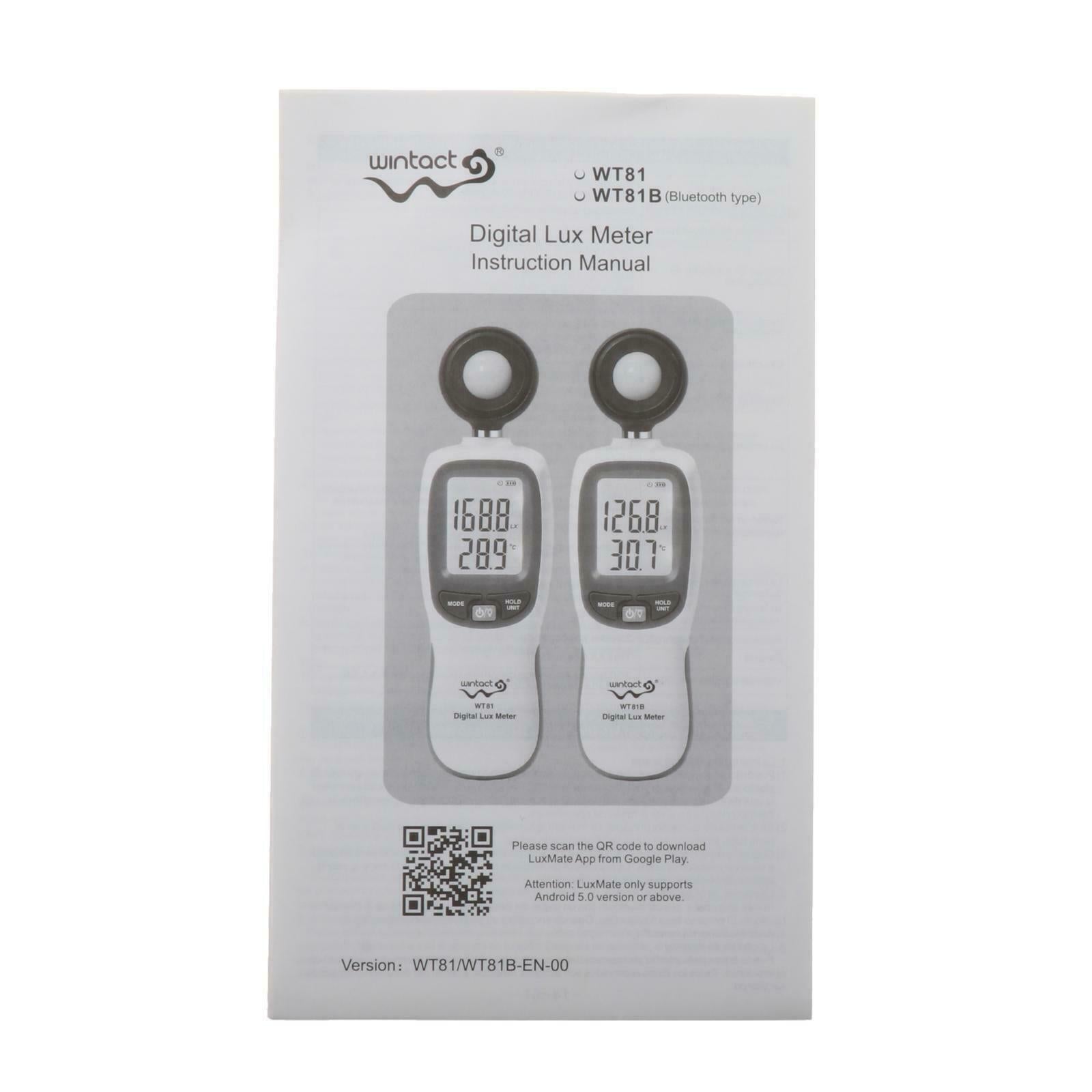 High Precision LCD Display Digital   Meter Portable Light Tester