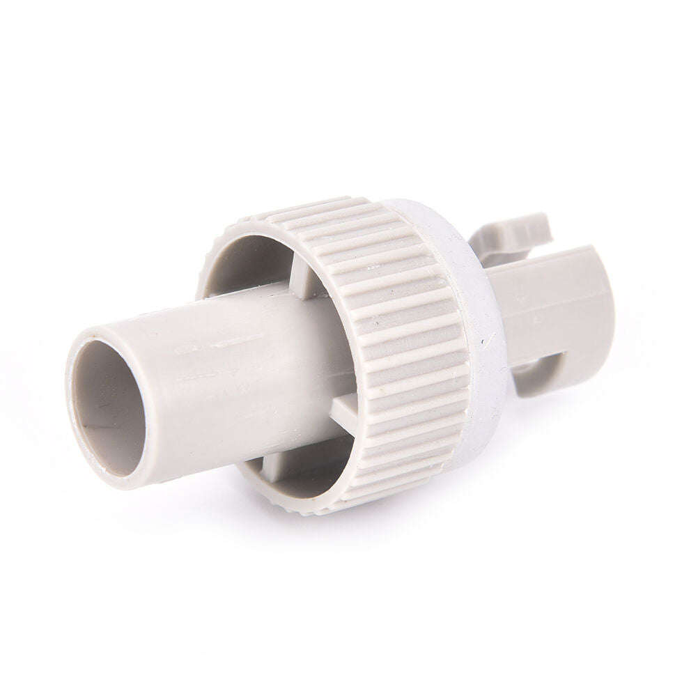Light gray inflatable boat kayak air foot pump hose valve adapter accessor.l8