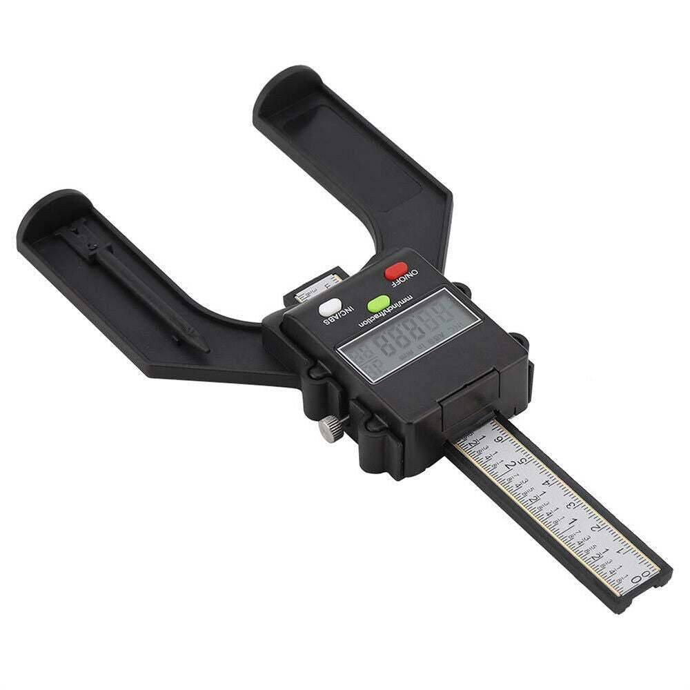 Digital Depth Gauge LCD Magnetic Self Standing Aperture Hand Router Measure Tool