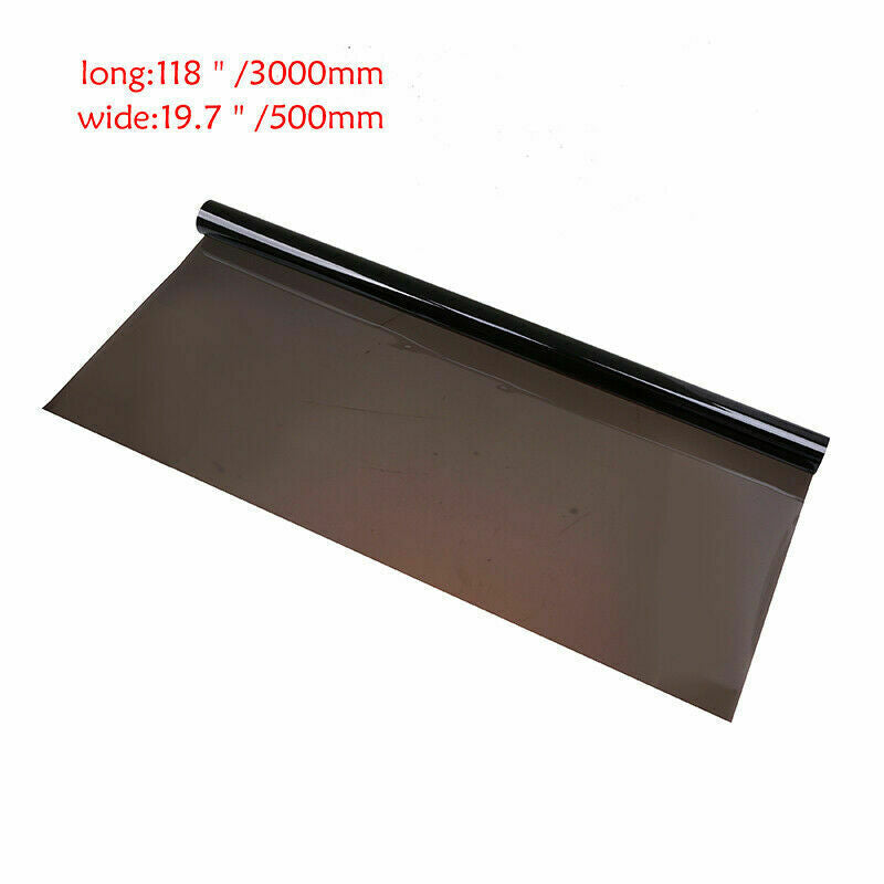 Black 15% VLT 3 Meter Unversal Car Window Glass Tint Film Sun Shade Shields