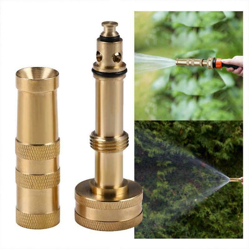 Garden Hose Sprinkler Brass Hose Nozzle Heavy Duty High Pressure Hose Nozzle