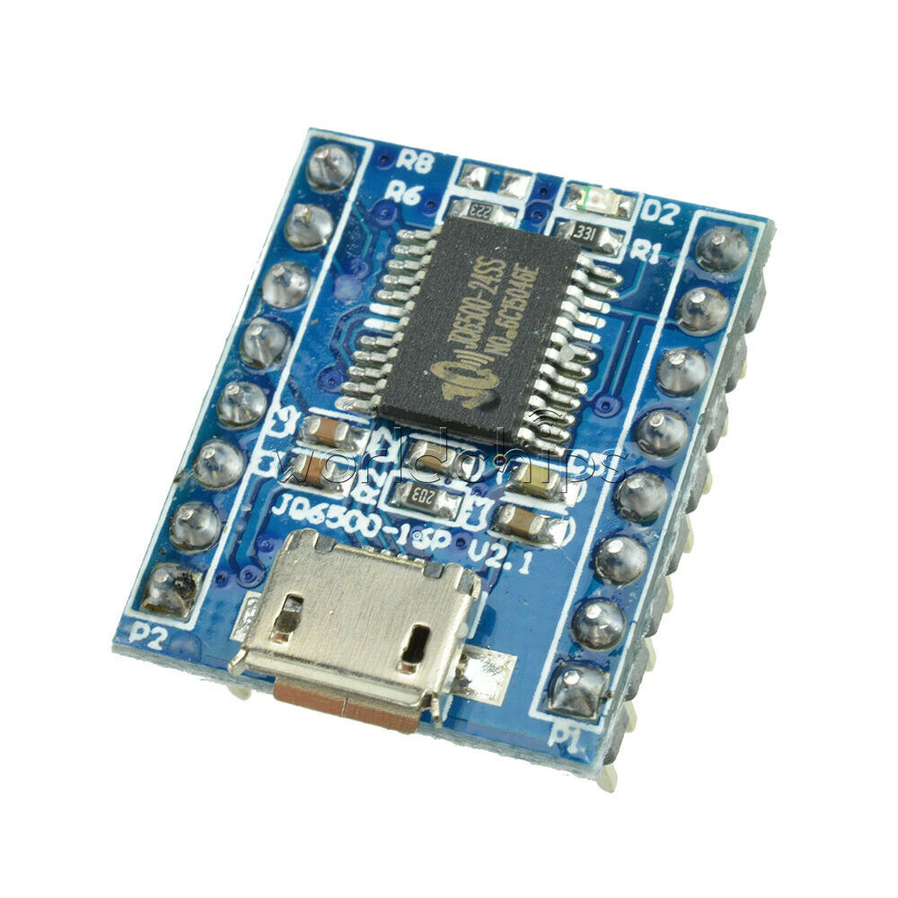 JQ6500 Voice Sound Module USB Audio Decoding Board 16M UART Serial TTL