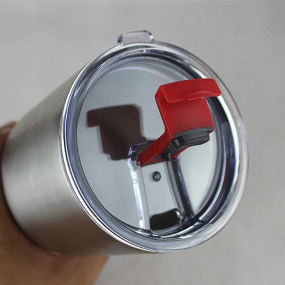 Splashproof Leakproof Replacement Spill Lid for 20oz Tumbler Travel Cup Red