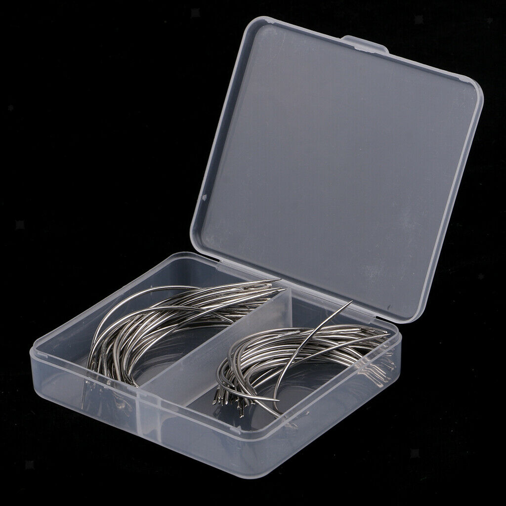 Multi-purpose 50 C Type Weaving Needle Upholstery Curved Needles Hand Sewing