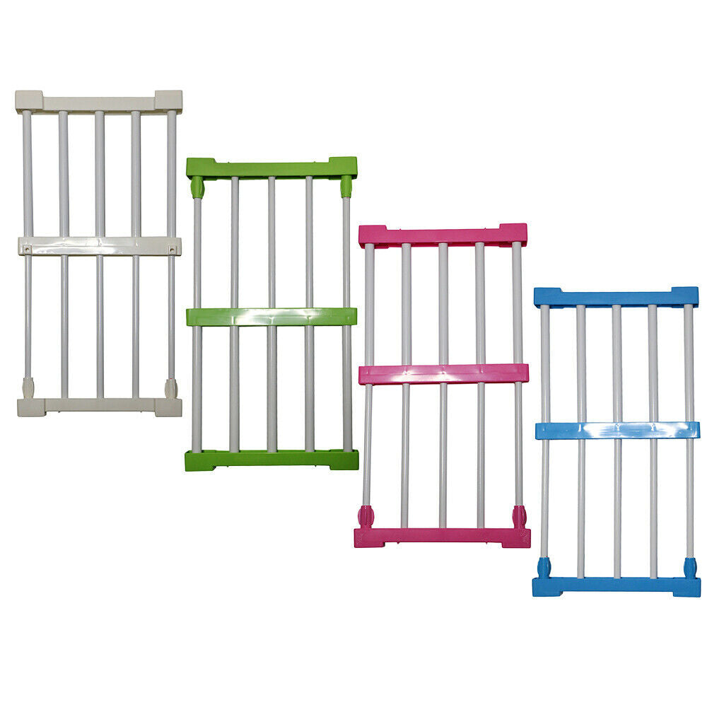 Wardrobe Closet Storage Rack Layered Partition Board Shelf  White 30-40cm