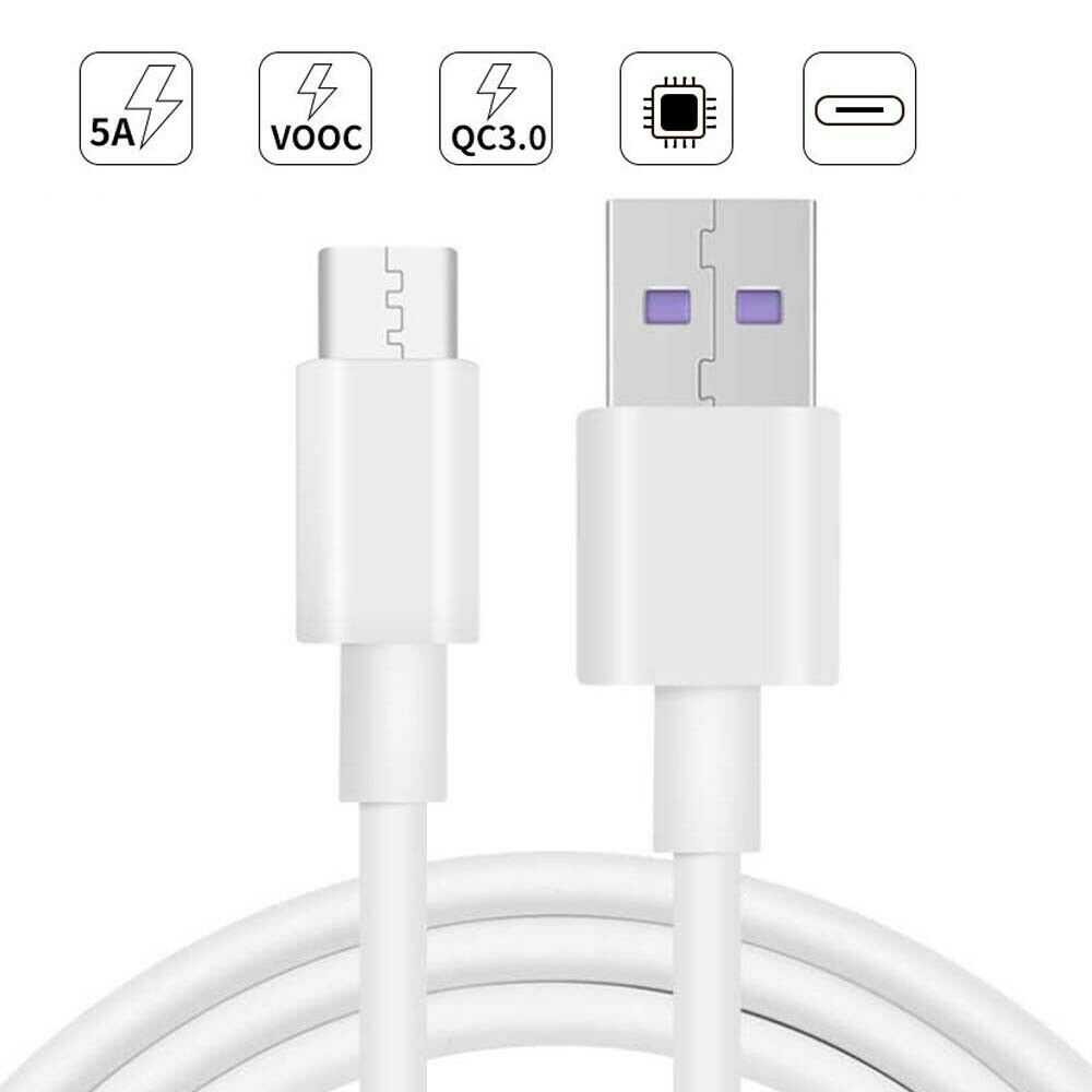 10X Fast charger 5a Cable Type-C for Phone P20 P30 P40 pro Mate 20 Pro sync 1M