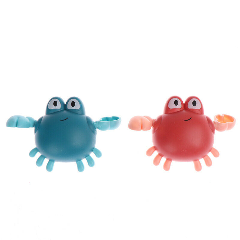 1Pc Baby Bath Toys Cute Crab Classic Baby Water Toys Infant Swim Clockwork  Qx