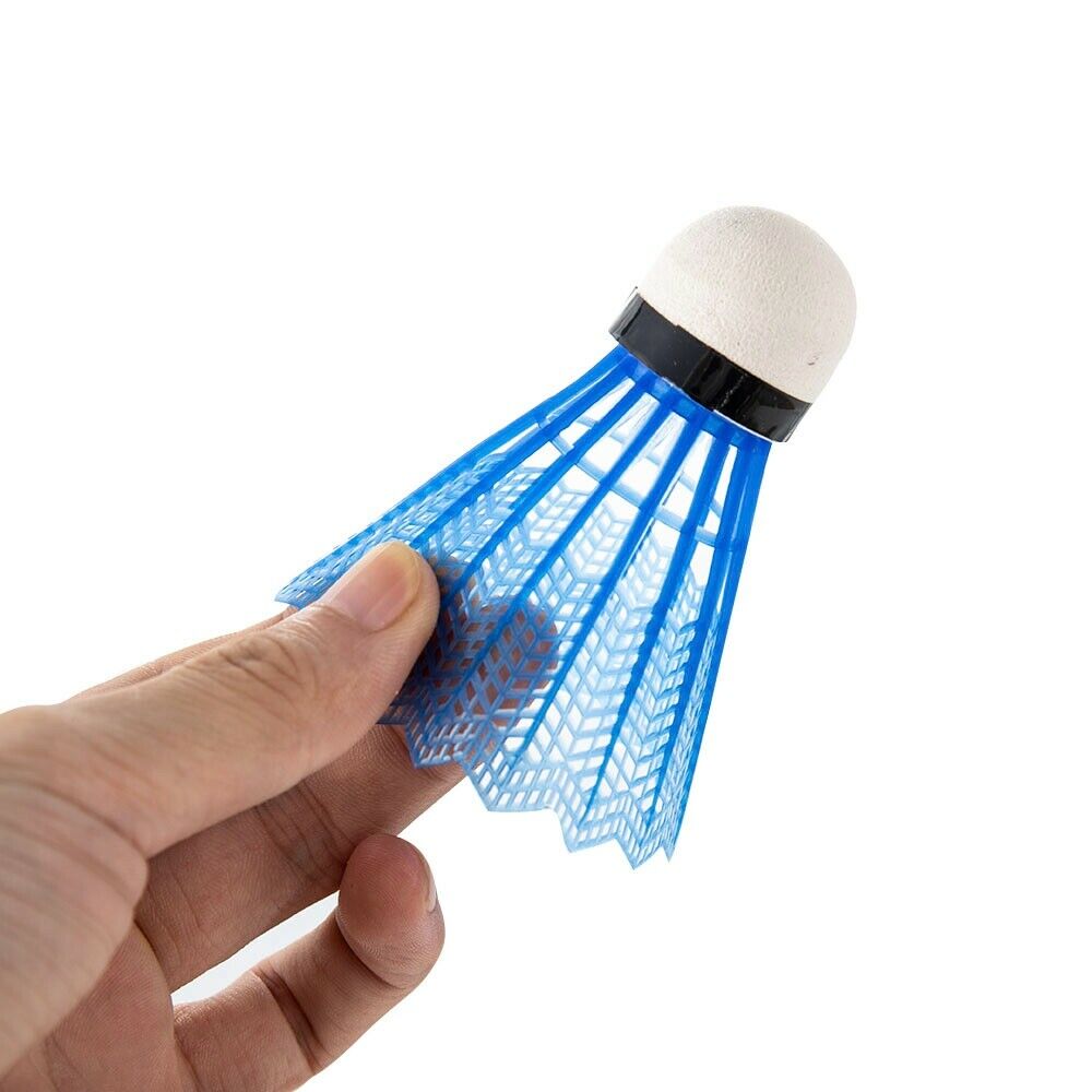 12Pcs Shuttlecocks Badminton Foam Balls Colorful Leisure Sport Outdoor Games Set