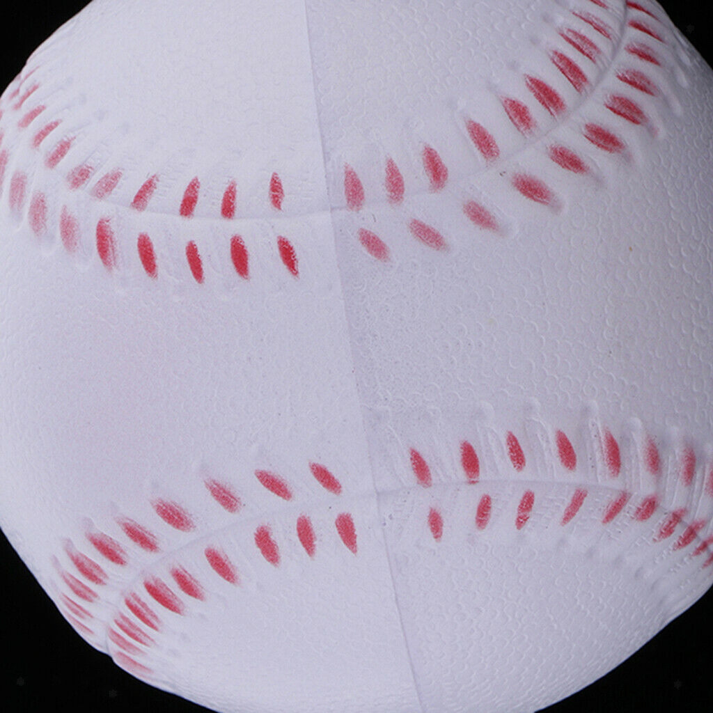 2pcs Infill Practice Ball Softball Elastic Soft Training Ball
