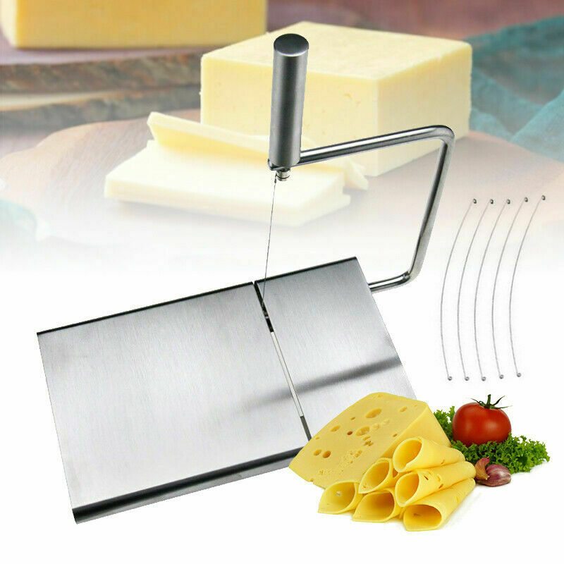 Cheese Butter Slicer Cutter Board Stainless Steel  Wires Cutter Baking Tool Tt