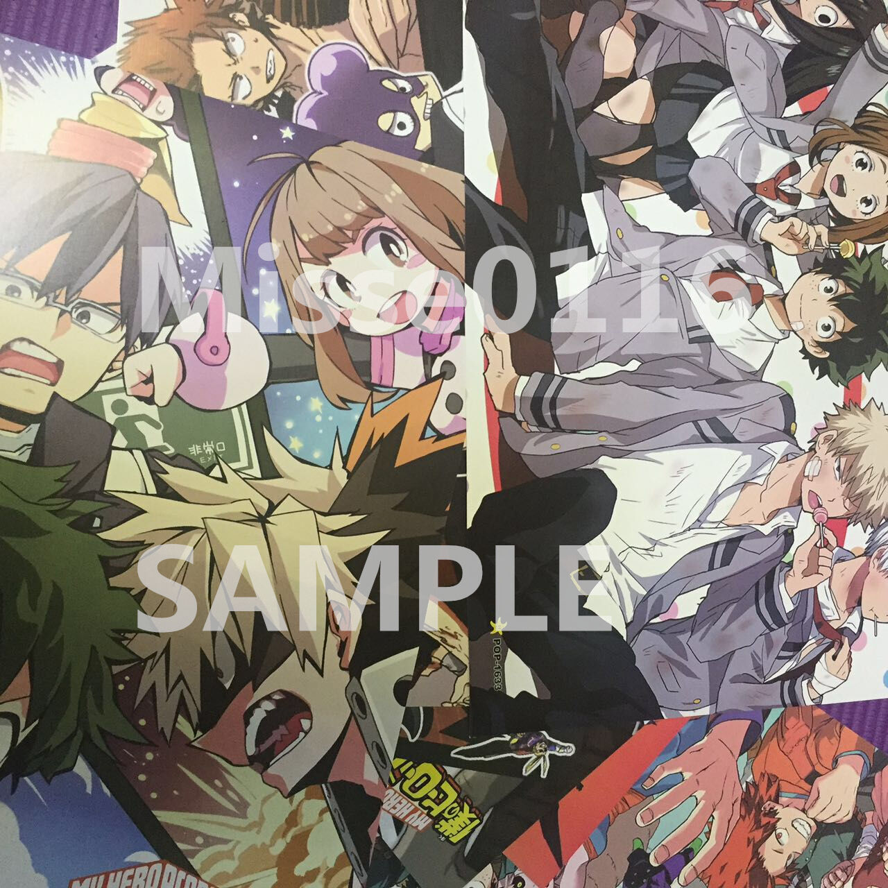 8PCS/set Anime Boku no hero academia / My Hero Academia A3 Posters Print