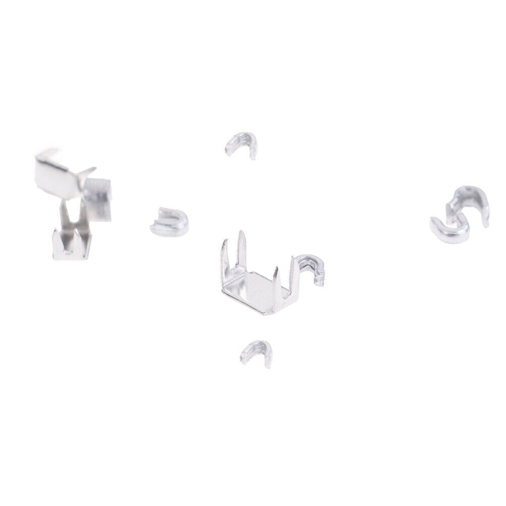 84Pcs Replacement zipper repair kit easy pull metal zipper heads install .l8