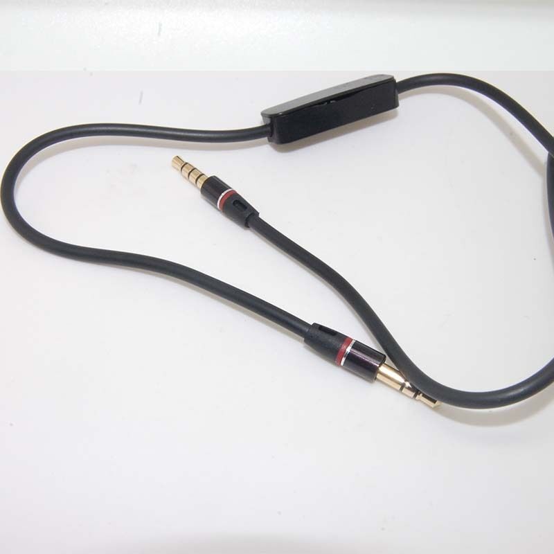 3.5mm 1/8"Audio Cable Cord with MIC For iHome IB50 b IB50w ib49 GC Headphone gm