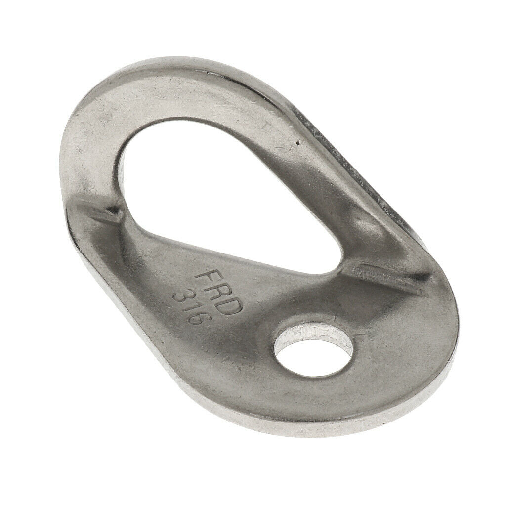 30KN Stainless Steel Mountaineering Rock Climbing Anchor Bolt Hanger Plate