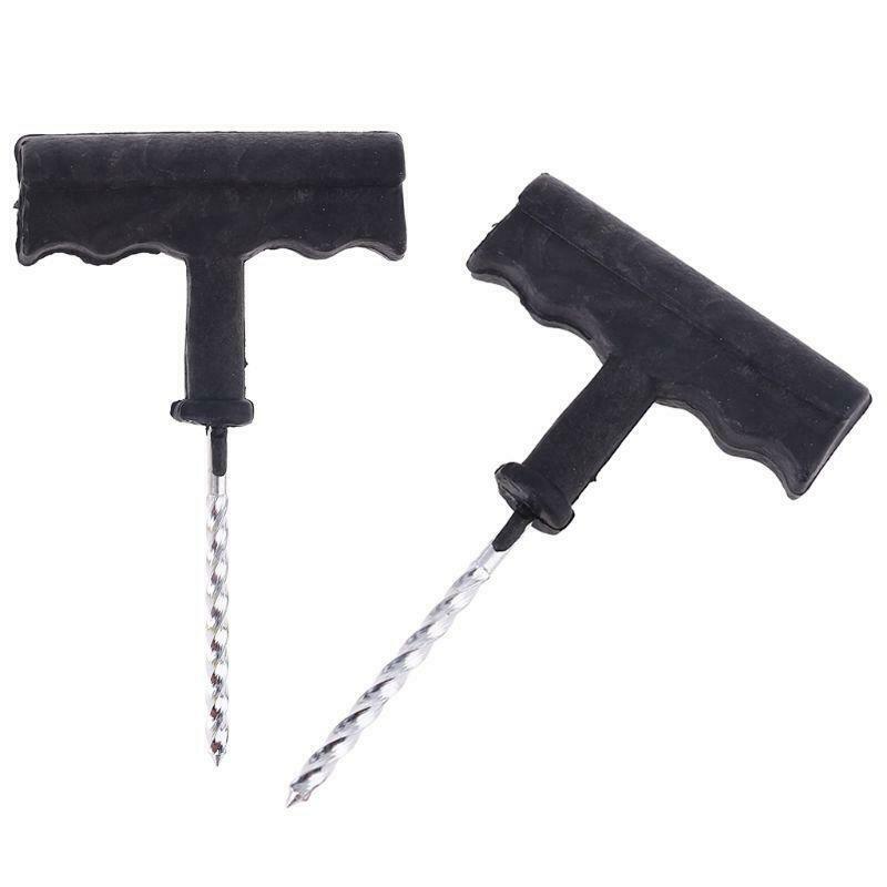 Auto Car Tubeless Tyre Puncture Plug Tire Repair Motorcycle Bike Cement Tool Kit