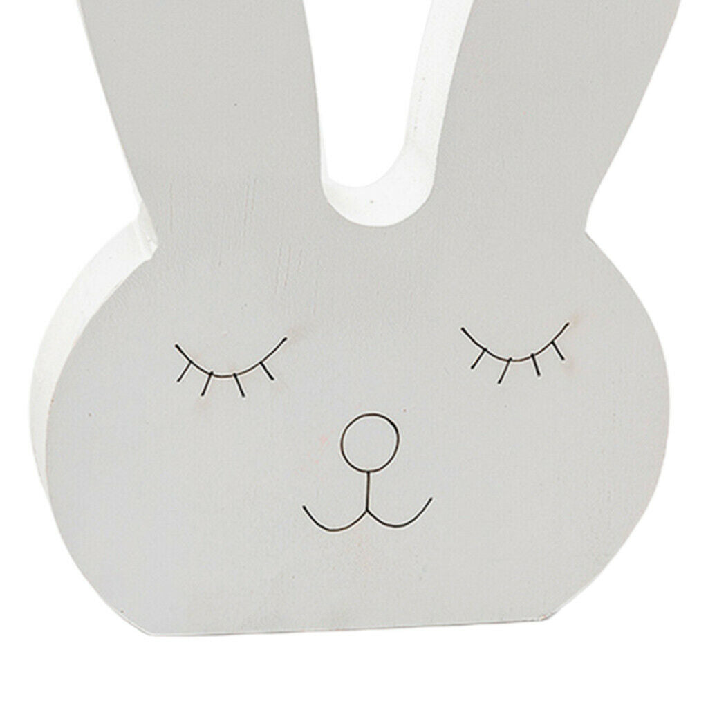 3pcs Nordic Style Cute Rabbit Shaped Ornament Non-fading Kids Room Decor