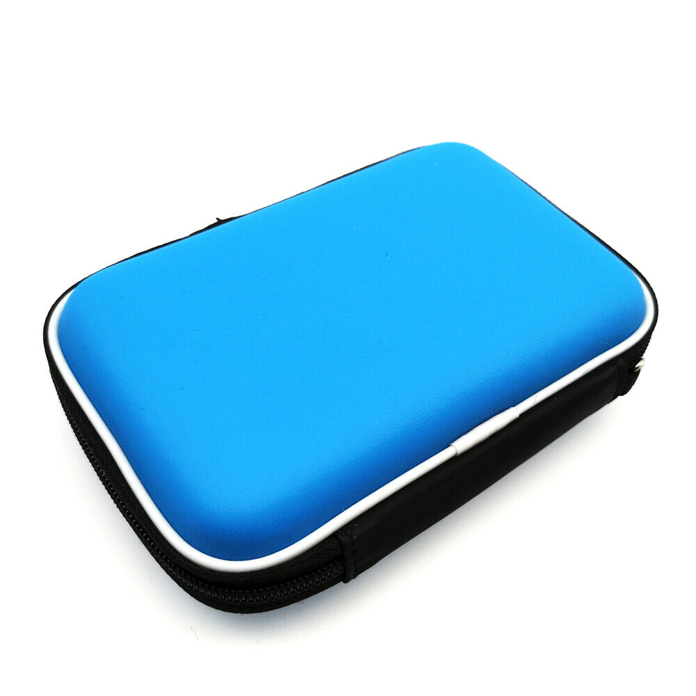 Light blue EVA Hard Cover Travel Carry Case Bag for Nintendo GBA GBC Console