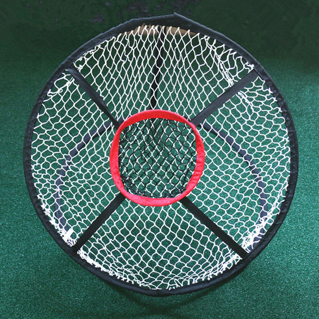 Portable Golf Chipping Net Backyard Pitching Cage Driving Range Training Aids