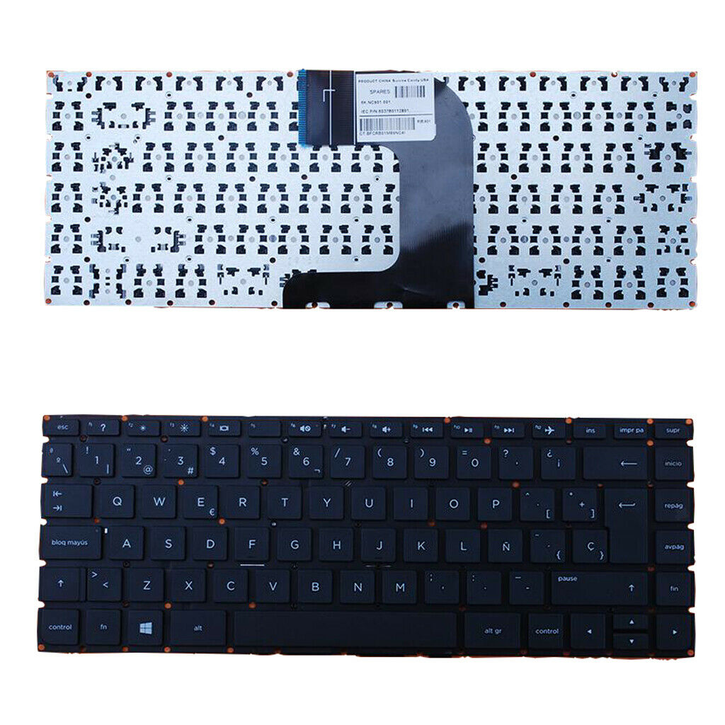 Spanish Keyboard For  Pavilion 14-AC 14-AF Series