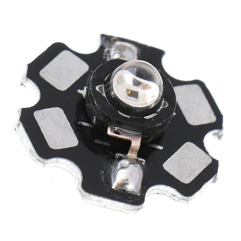 1PC 3W High Power 850nm Infrared LED Lamp Infrared LED Night Vision CamerDEAU