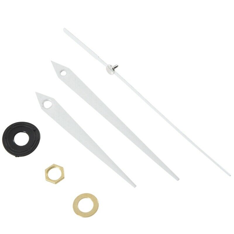 Quartz Clock Movement Mechanism DIY Repair Parts + White Hands I3V5V5