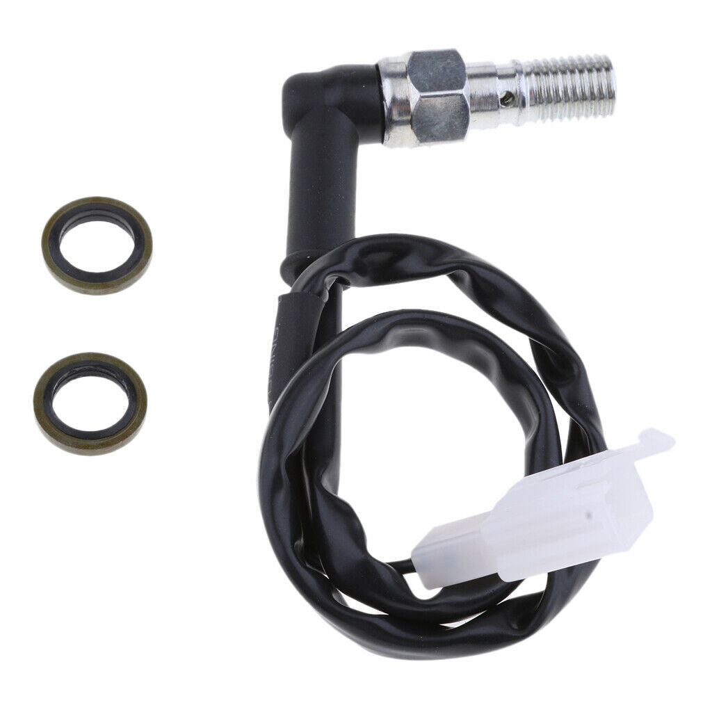 Hydraulic Brake Pressure Light Switch Banjo  M10 1/1.25 Pitch