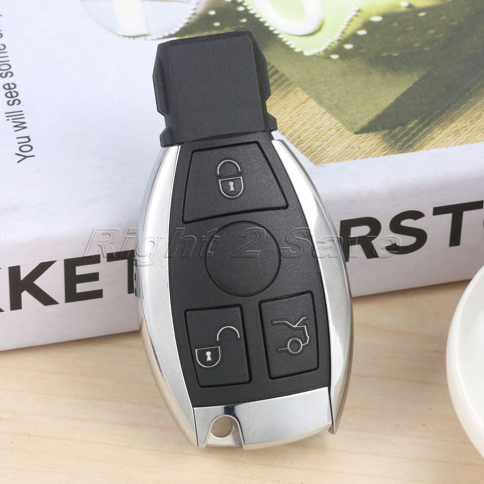 1Pc Remote Key 3 BTN Fit Car 2000-2017 Mercedes-Benz A E S G CLK SLK ML Classes