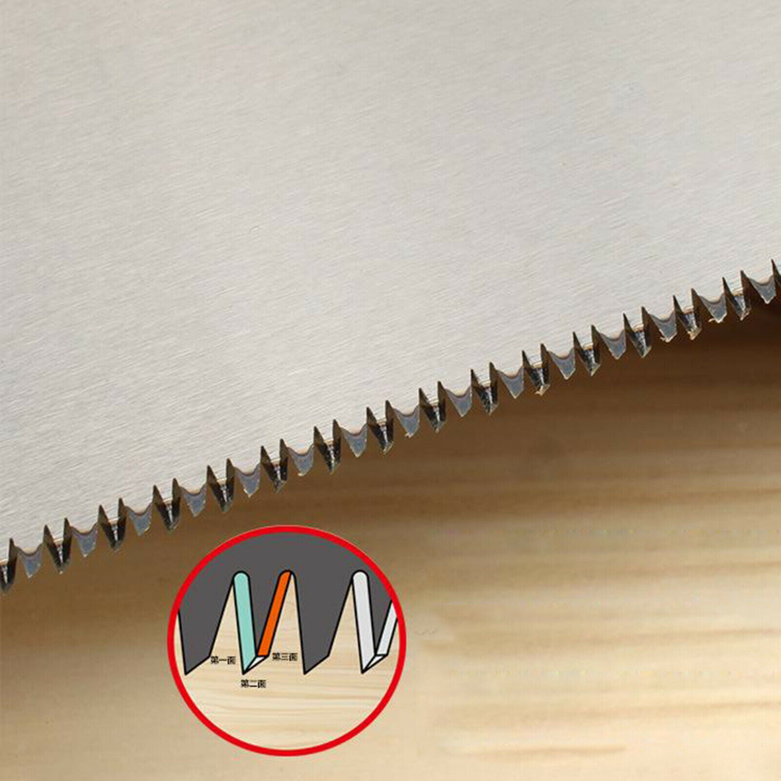Hand Saw Carpentry Woodworking Steel Blade Flush Cut Saw for Furniture 265B