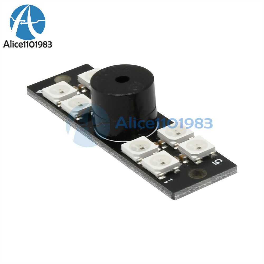 Flight Controller 2 in 1 WS2812B RGB LED and 5V Active Buzzer FPV Programable