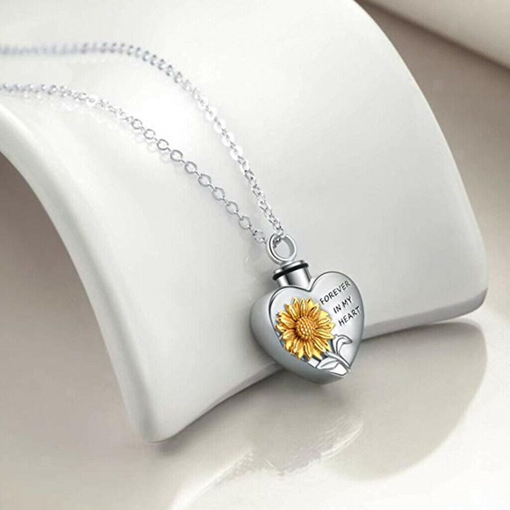 Pendant Necklace Memorial Ashes Necklace Xmas New Year Mother's Day Gifts
