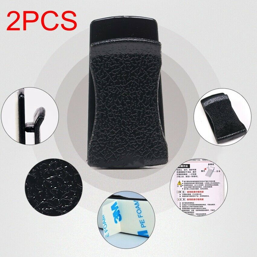 2PCS Convenient Auto Car Seat Hanger Holder Hook Sunglass Organizer Holder Clip