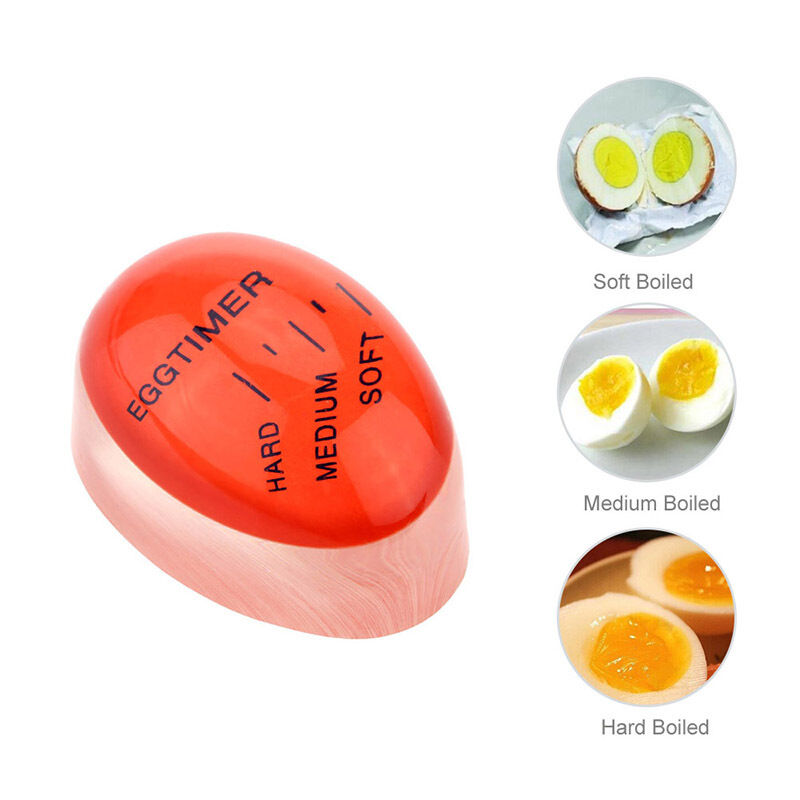 Egg timer indicator soft-boiled display egg cooked degree mini egg boiler.l8