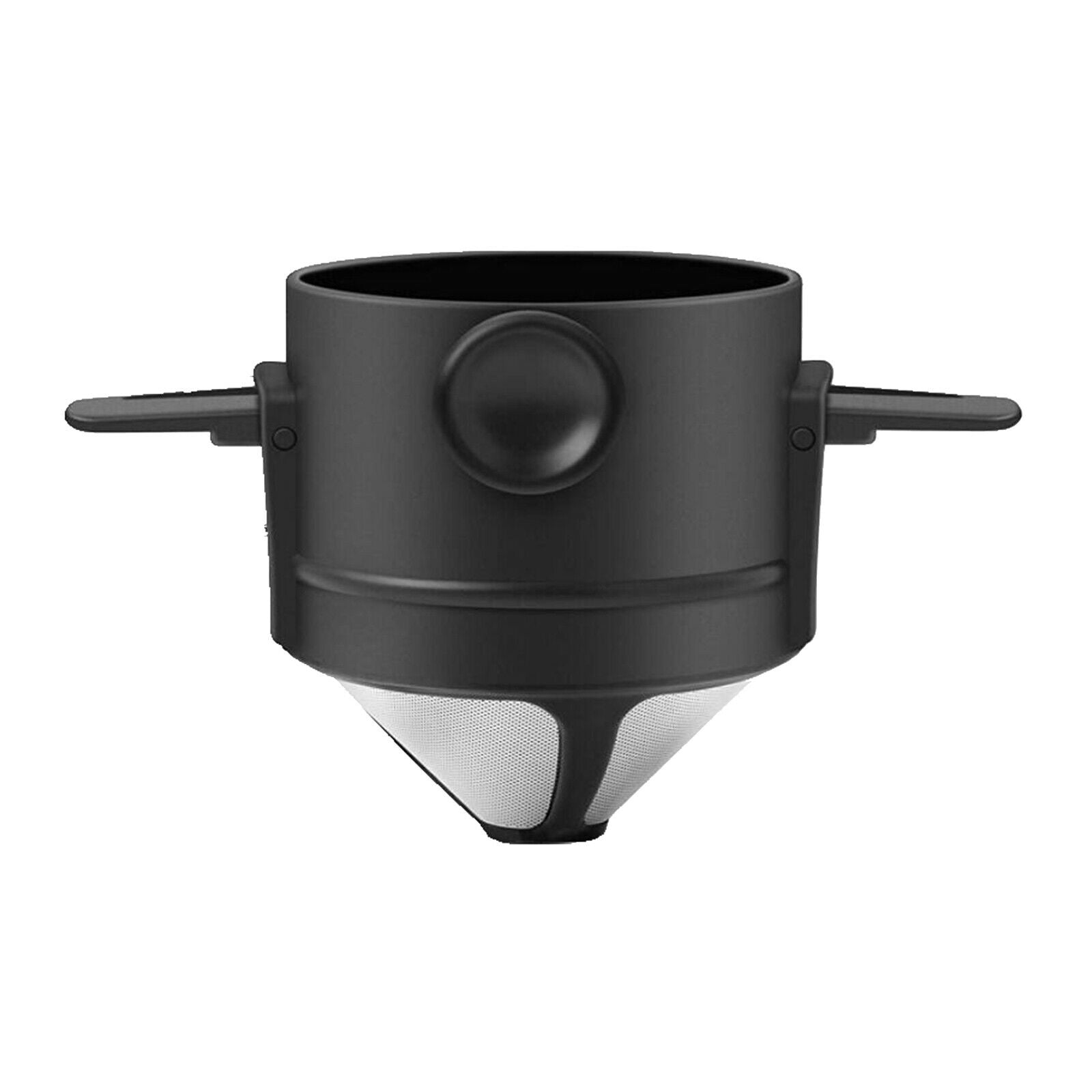 Portable Coffee Dripper Cone Foldable Holder Easy Clean Paperless for Travel