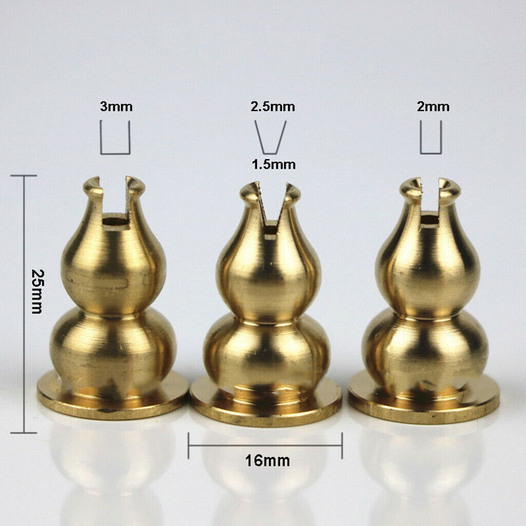 Buddha Incense Holder, Copper Incense Burner Cone Holder Gourd for Joss Stick,