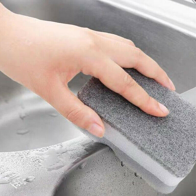 5PCS Strong Magic Sponge Cleaning Brush Dish Bowl Washing Sponge Kitchen .l8