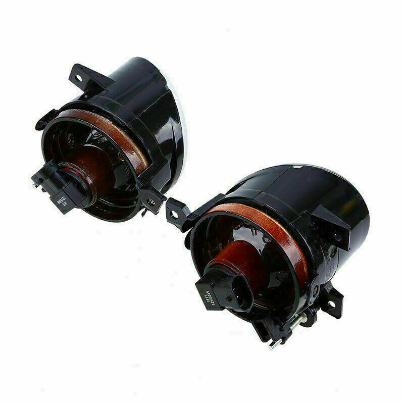 Pair Fit VW Jetta Bora Golf Mk5 2004-2010 Car Front Fog Lights Lamps Clear Lens