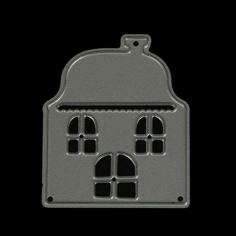 Metal House Cutting Dies Stencil DIY Scrapbooking Album Paper Card Emboss.l8